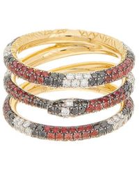 Gucci - 18K 1.70 Ct. Tw. Diamond & Sapphire Ring - Lyst