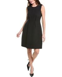 Lafayette 148 New York - Wool & Silk-Blend Flared Dress - Lyst