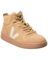 Veja - V-15 Suede Sneaker - Lyst