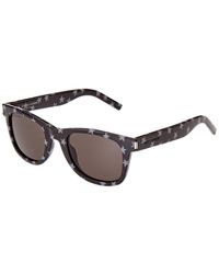 Saint Laurent Sl51prints 50mm Sunglasses - Black