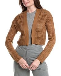 Joseph A - Open Stitch Shrug - Lyst