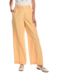 Lafayette 148 New York - Gates Silk & Linen Pant - Lyst