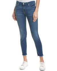 7 For All Mankind 7 For All Mankind Gwenevere Royal Ankle Cut - Blue
