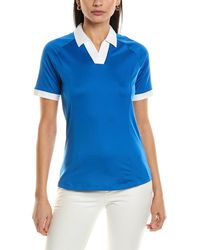 Callaway Apparel - V-placket Colorblock Polo Shirt - Lyst