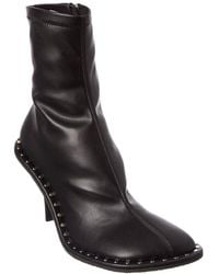 Stella McCartney - Syder Square-Toe Bootie - Lyst