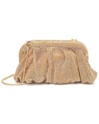 Tiffany & Fred Paris - Crystal-Embellished Evening Crossbody - Lyst