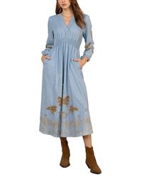 Hale Bob - Paulina Midi Dress - Lyst