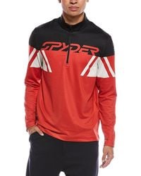 Spyder - Podium 1/2-Zip Mock Neck Baselayer Pullover - Lyst