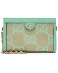 Gucci - Jumbo Gg Canvas Ophidia Medium Chain Shoulder Bag (Authentic Pre- Loved) - Lyst