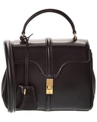 Celine - 16 Mini Leather Satchel (Authentic Pre-Loved) - Lyst