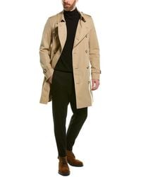 Burberry Mid-length Chelsea Trench Coat - Natural