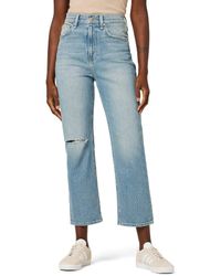 Hudson Jeans - Jade High-rise Straight Loose Fit Crop Paradise Jean - Lyst