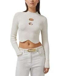 Reiss - Sandy Knitted Mclaren Top - Lyst