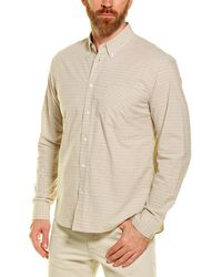 Billy Reid Tuscumbia Standard Fit Woven Shirt - Brown