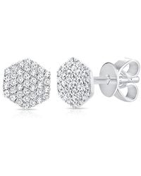 Sabrina Designs - 14K 0.15 Ct. Tw. Diamond Stud Earrings - Lyst