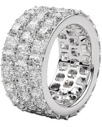 Lab Grown Diamonds - 14K 10.00 Ct. Tw. Lab-Grown Diamond Ring - Lyst