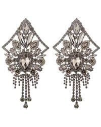 Eye Candy LA - Cz Albany Statement Earrings - Lyst