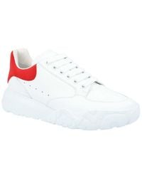 McQueen - Leather Oversized Court Trainer, Never Worn (Authentic Pre-Loved) - Lyst