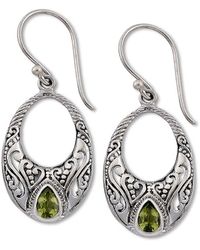 Samuel B. - 0.80 Ct. Tw. Peridot Earrings - Lyst