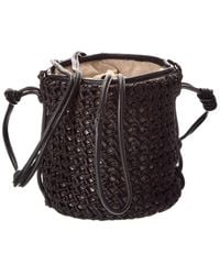 Dolce Vita - Shelby Raffia Bucket Bag - Lyst