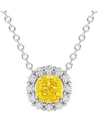 VOWE - 14K 1.50 Ct. Tw. Lab-Grown Diamond Necklace - Lyst