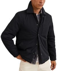 Reiss - Parker Nylon Patch Pocket Casual Shirt - Lyst