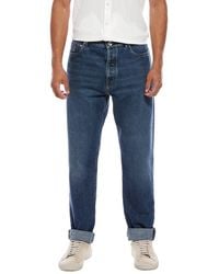 Brunello Cucinelli - Straight Medium Wash Jean - Lyst