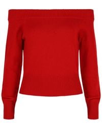 McQueen - Wool & Cashmere Sweater - Lyst