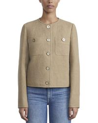 Lafayette 148 New York - Collarless Jacket - Lyst