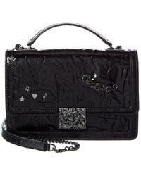 Karl Lagerfeld - Corinne Medium Leather Shoulder Bag - Lyst