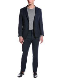BOSS - 2pc Slim Fit Wool Suit - Lyst