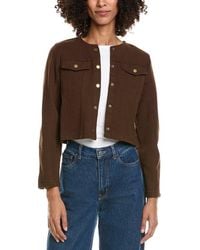 HL Affair - Woven Cardigan - Lyst