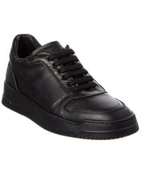 Aquatalia - Cristo Leather Sneaker - Lyst