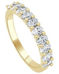 Sabrina Designs - 14k 0.89 Ct. Tw. Diamond Half-eternity Ring - Lyst