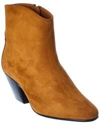 Isabel Marant - Dacken Suede Bootie - Lyst