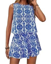 Olivia Taylor - Top & Short Set - Lyst