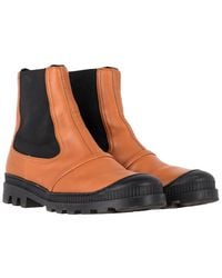 Loewe - Leather Chelsea Boot (Authentic Pre-Loved) - Lyst