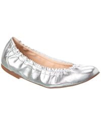 French Sole - Cecila Leather Flat - Lyst