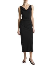 Vince - Cowl Neck Tank Dress - Lyst