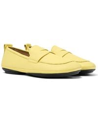 Camper - Right Nina Leather Moccasin Loafer - Lyst