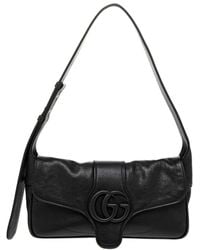 Gucci - Small Aphrodite Small Leather Shoulder Bag - Lyst