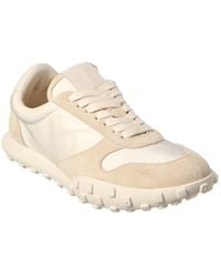 Jil Sander - Nylon & Suede Sneaker - Lyst