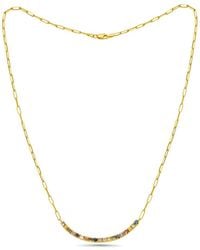 Forever Creations Signature - Forever Creations 14k 1.27 Ct. Tw. Sapphire Necklace - Lyst