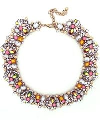 Eye Candy LA - The Luxe Collection Crystal Ivy Statement Necklace - Lyst