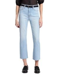 7 For All Mankind - High-Waist Slim Kick Tammy 1 Flare Leg Jean - Lyst