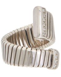 Meshmerise - 18K Over 0.10 Ct. Tw. Diamond Ring - Lyst