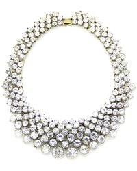 Eye Candy LA - Crystal Clear Necklace - Lyst