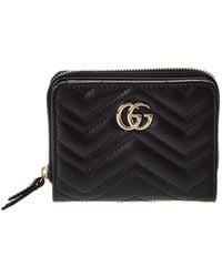 Gucci - Gg Marmont Mini Leather Coin Purse - Lyst