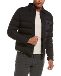 Rudsak - Leather-trim Coat - Lyst