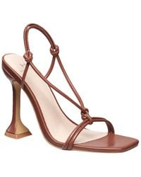 H Halston - Picasso Leather Sandal - Lyst